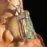 Moldavite Pendant Sterling Silver #3163-Moldavite Life