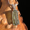 Moldavite Pendant Sterling Silver #3164-Moldavite Life