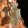 Moldavite Pendant Sterling Silver #3165-Moldavite Life