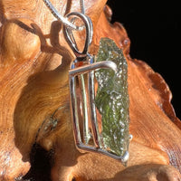 Moldavite Pendant Sterling Silver #3165-Moldavite Life