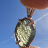 Moldavite Pendant Sterling Silver #3170-Moldavite Life