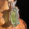 Moldavite Pendant Sterling Silver #3171-Moldavite Life