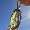 Moldavite Pendant Sterling Silver #3171-Moldavite Life