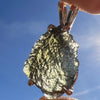 Moldavite Pendant Sterling Silver #3174-Moldavite Life
