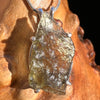 Moldavite Pendant Sterling Silver #3175-Moldavite Life