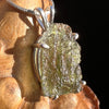 Moldavite Pendant Sterling Silver #3176-Moldavite Life