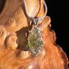 Moldavite Pendant Sterling Silver #3184-Moldavite Life