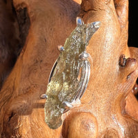 Moldavite Pendant Sterling Silver #3186-Moldavite Life