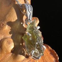 Moldavite Pendant Sterling Silver #3190-Moldavite Life