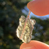 Moldavite Sterling Silver Wire Wrapped Pendant-Moldavite Life