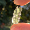 Moldavite Sterling Silver Wire Wrapped Pendant-Moldavite Life