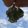 Moldavite Wire Wrapped Pendant Sterling Silver #2740-Moldavite Life