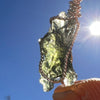Moldavite Wire Wrapped Pendant Sterling Silver #3753-Moldavite Life