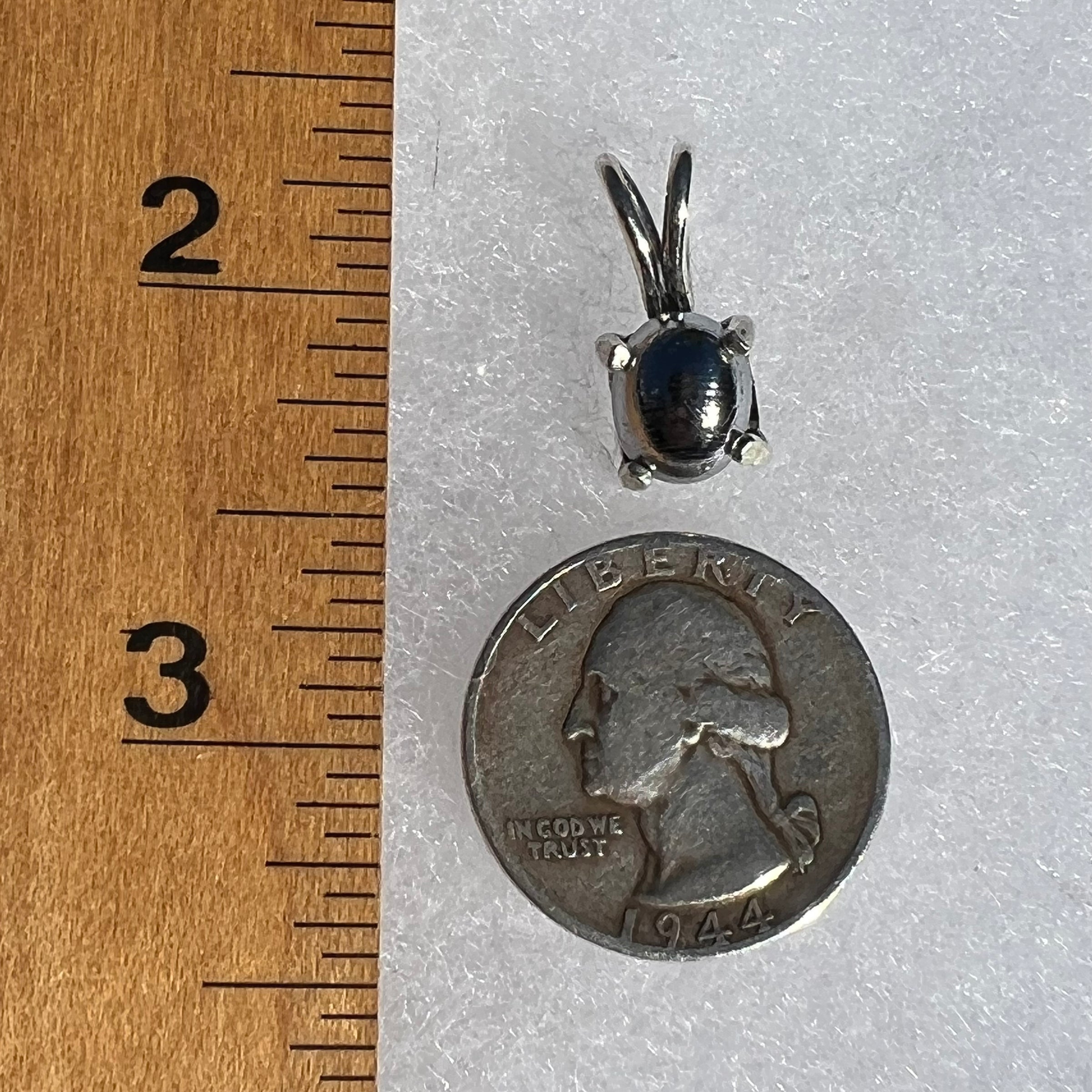 Muonionalusta Meteorite Pendant Sterling Silver #2-Moldavite Life