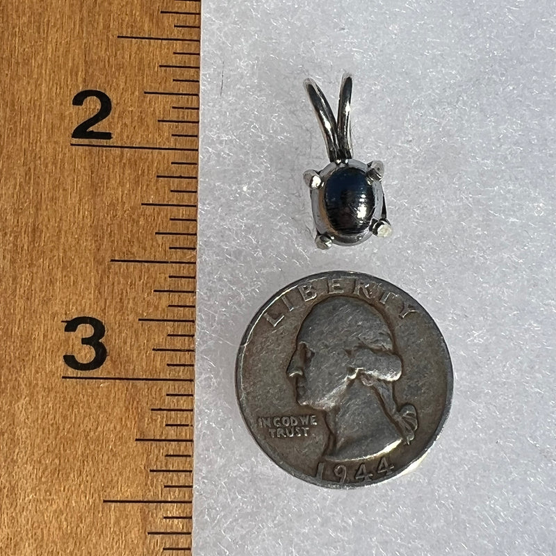 Muonionalusta Meteorite Pendant Sterling Silver #2-Moldavite Life