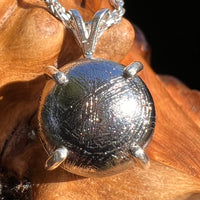Muonionalusta Meteorite Pendant Sterling Silver #2929-Moldavite Life