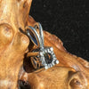 Muonionalusta Meteorite Pendant Sterling Silver #4-Moldavite Life