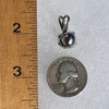 Muonionalusta Meteorite Pendant Sterling Silver #4-Moldavite Life
