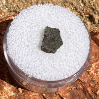 NWA 12269 Mars Meteorite small fragment #46-Moldavite Life