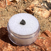 NWA 12269 Mars Meteorite tiny fragment #38-Moldavite Life