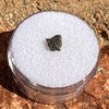 NWA 12269 Mars Meteorite tiny fragment #47-Moldavite Life