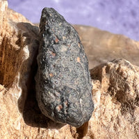 NWA 13974 Lunar Meteorite 2.7 grams #103-Moldavite Life