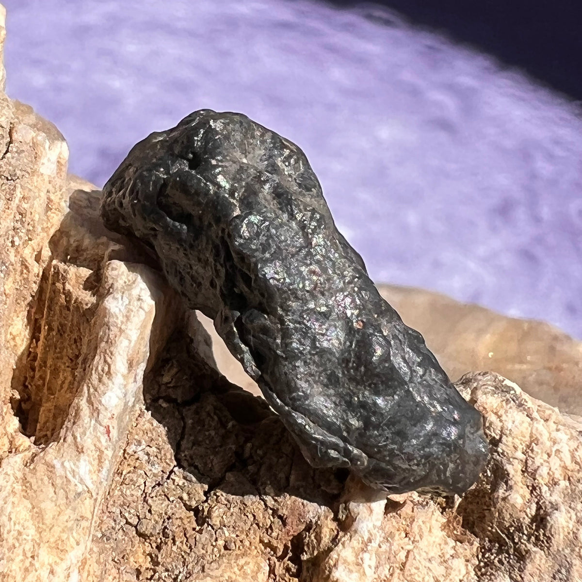 Alienite Stone Lunar Meteorite feldspathic melt breccia Lunite | moldavitejewelry.com ...