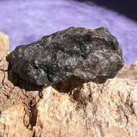 NWA 13974 Lunar Meteorite 3.7 grams #105-Moldavite Life