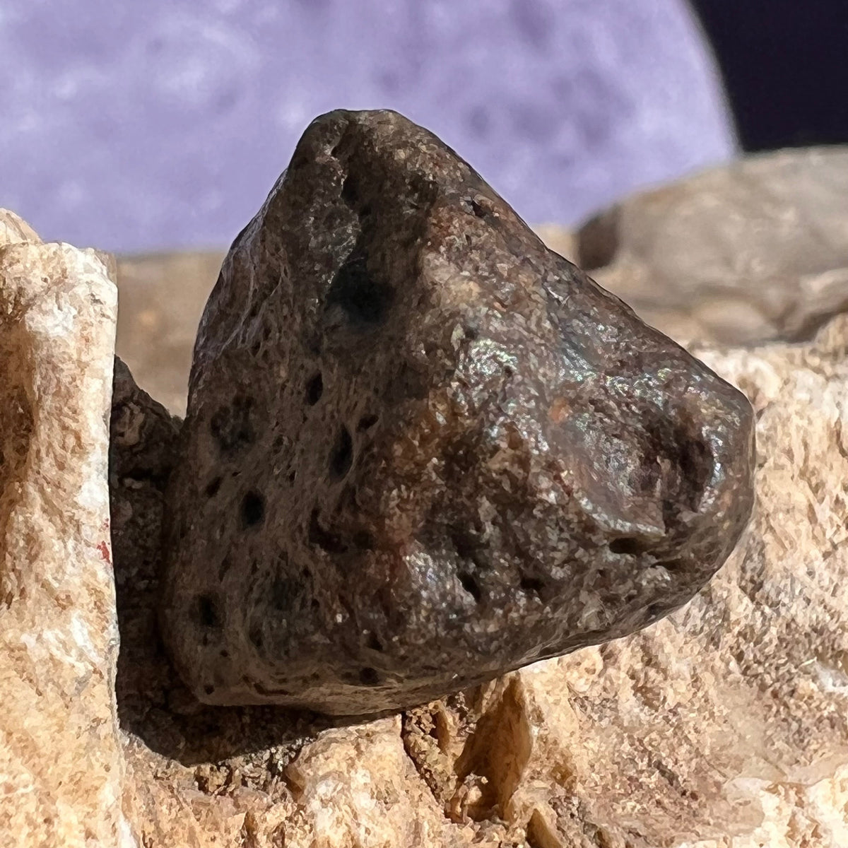 Alienite Stone Lunar Meteorite feldspathic melt breccia Lunite | moldavitejewelry.com ...