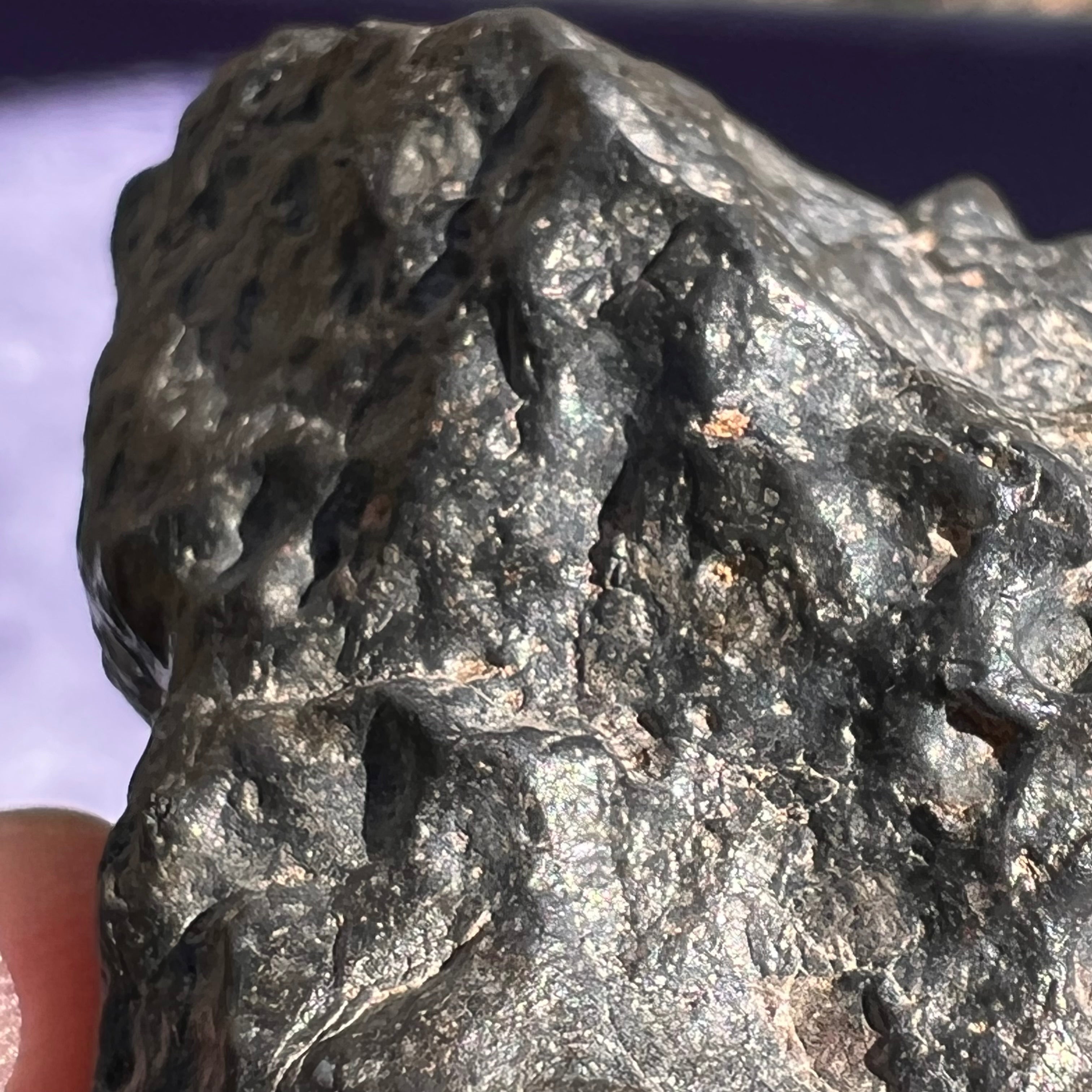 Lunar Meteorite feldspathic melt breccia Lunite | moldavitejewelry.com