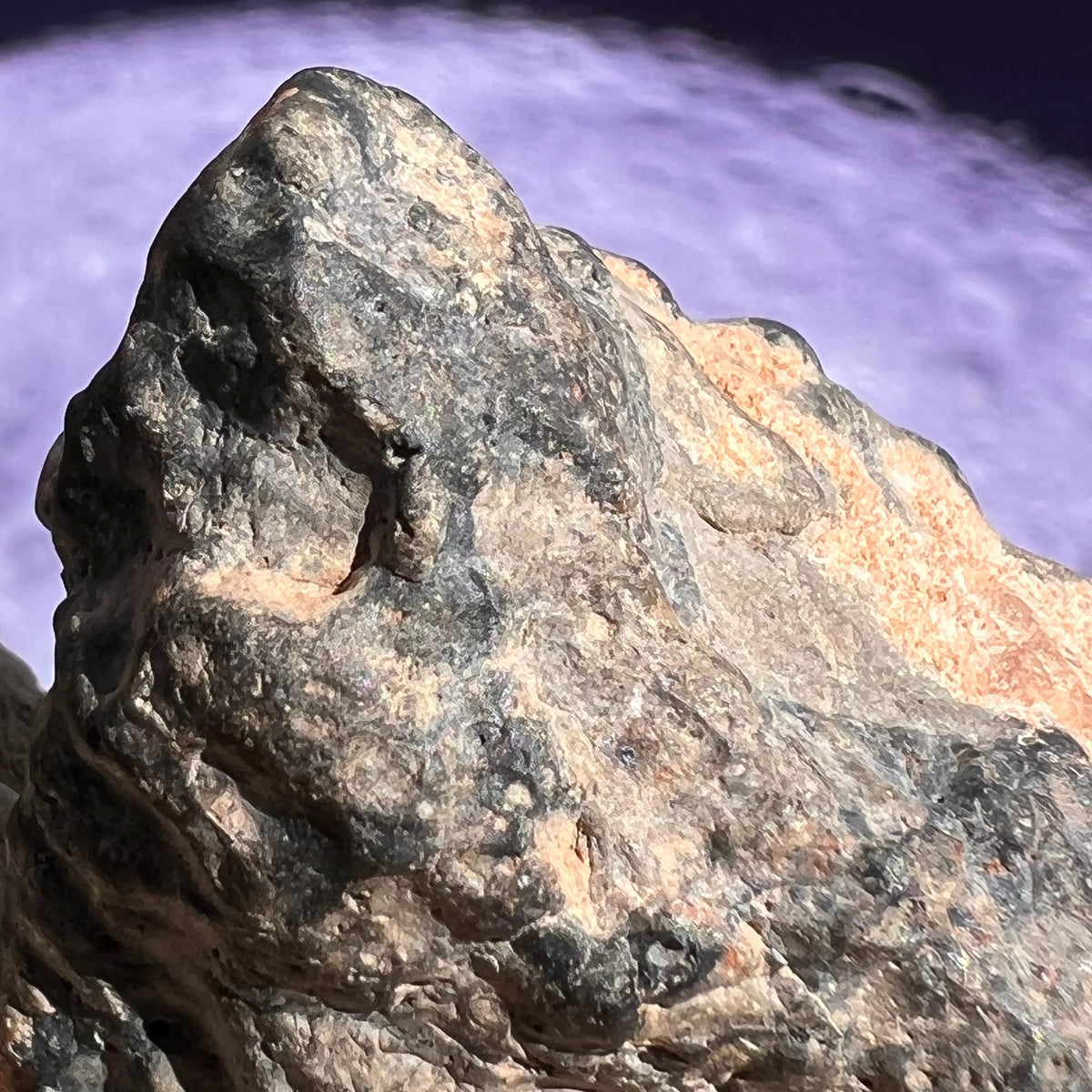 NWA 13974 Lunar Meteorite 61.1 grams #111-Moldavite Life