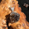 Natural Brown Tourmaline Pendant Sterling Silver #12-Moldavite Life