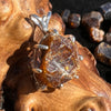 Natural Brown Tourmaline Pendant Sterling Silver #4-Moldavite Life
