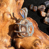 Natural Brown Tourmaline Pendant Sterling Silver #8-Moldavite Life