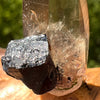 Natural Citrine Smoky Phantom Crystal #58-Moldavite Life