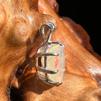 Opal Pendant Sterling Silver #2932-Moldavite Life