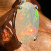 Opal Pendant Sterling Silver #2934-Moldavite Life