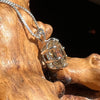 Oval Yellow Labradorite Pendant Necklace Sterling Silver #2765-Moldavite Life