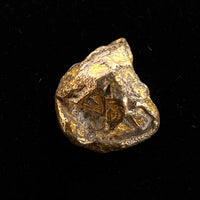 Palladian Gold Porpezite Crystal #10-Moldavite Life