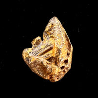 Palladian Gold Porpezite Crystal #10-Moldavite Life