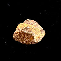 Palladian Gold Porpezite Crystal #8-Moldavite Life