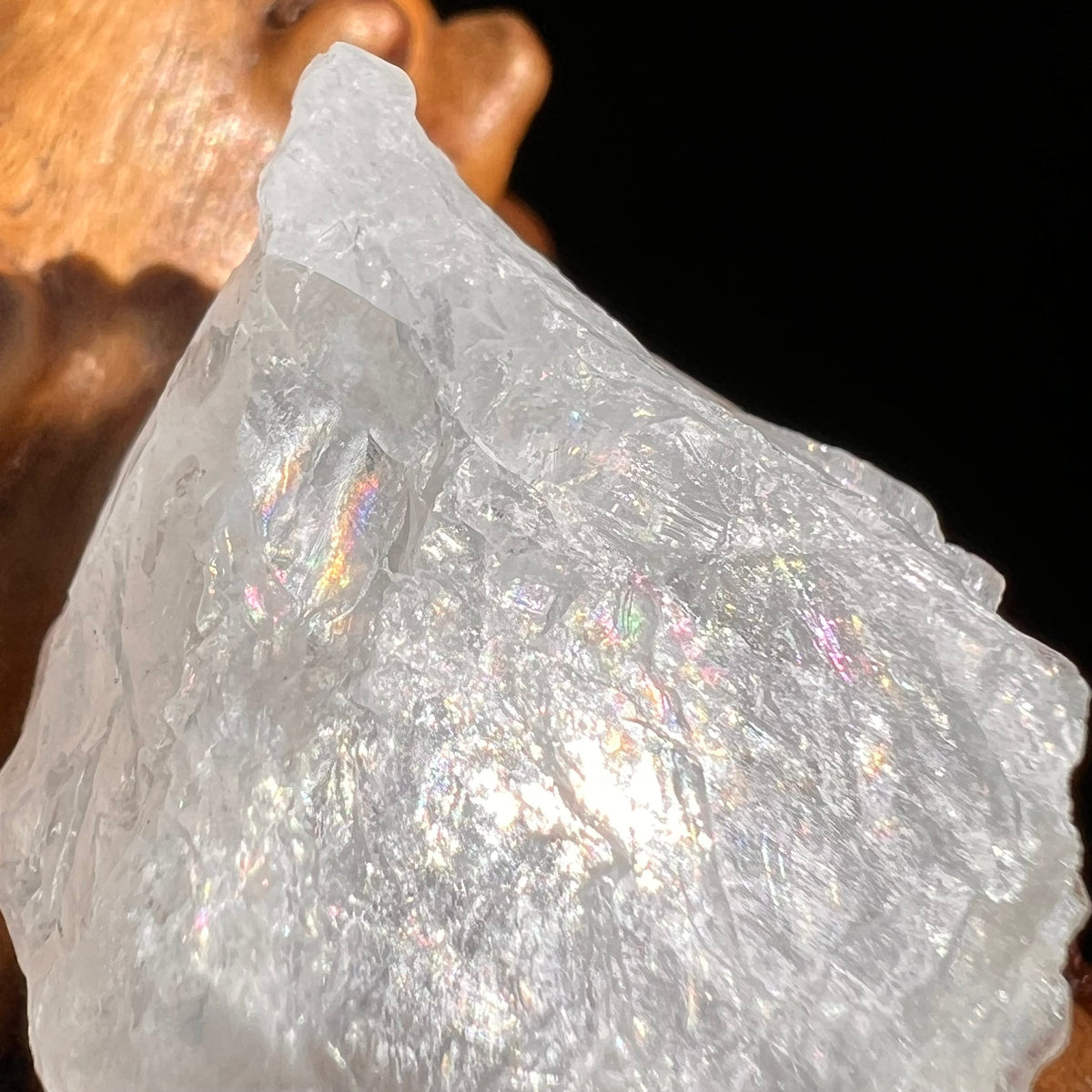 Petalite Crystal "Stone of the Angels" #10-Moldavite Life
