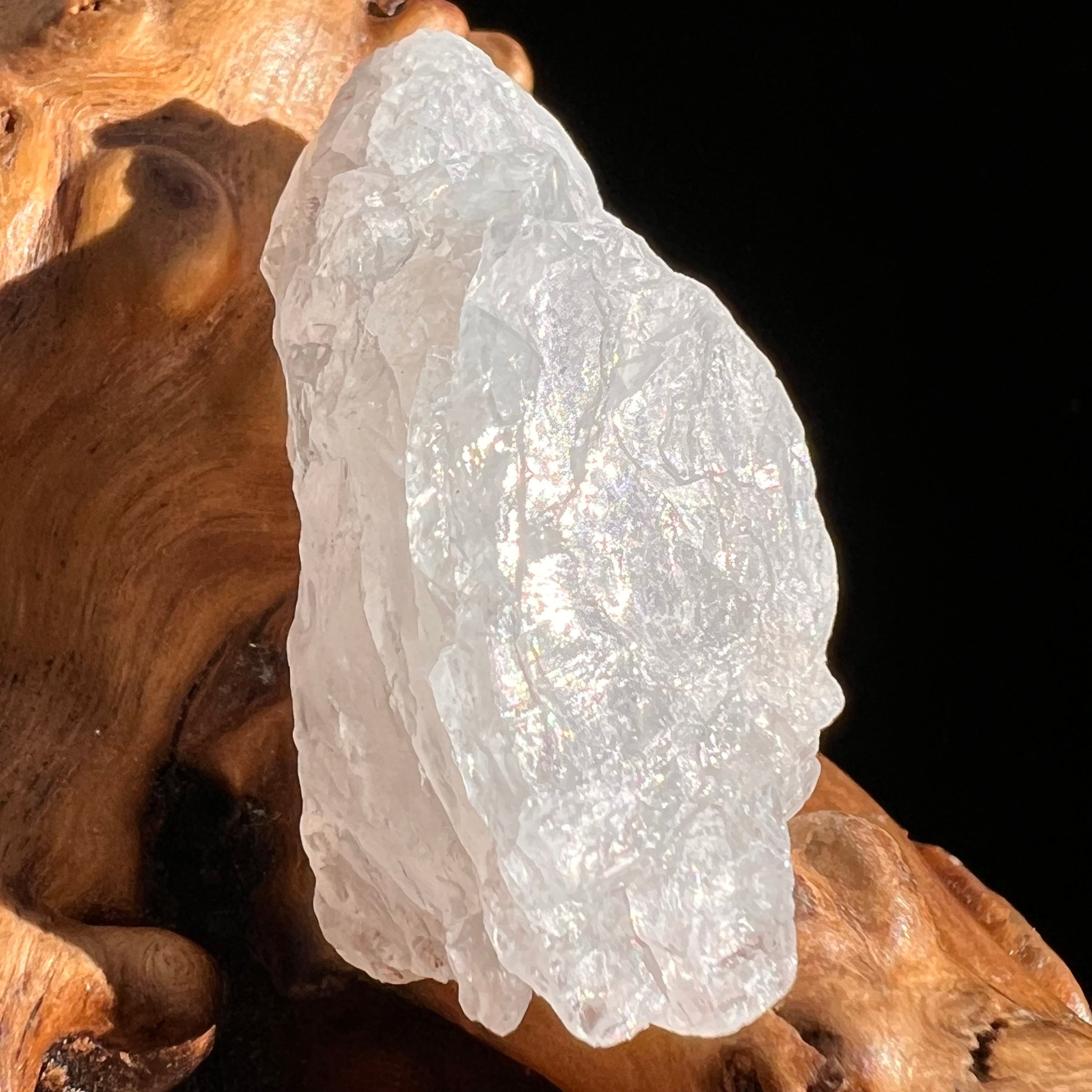 Petalite Crystal "Stone of the Angels" #10-Moldavite Life