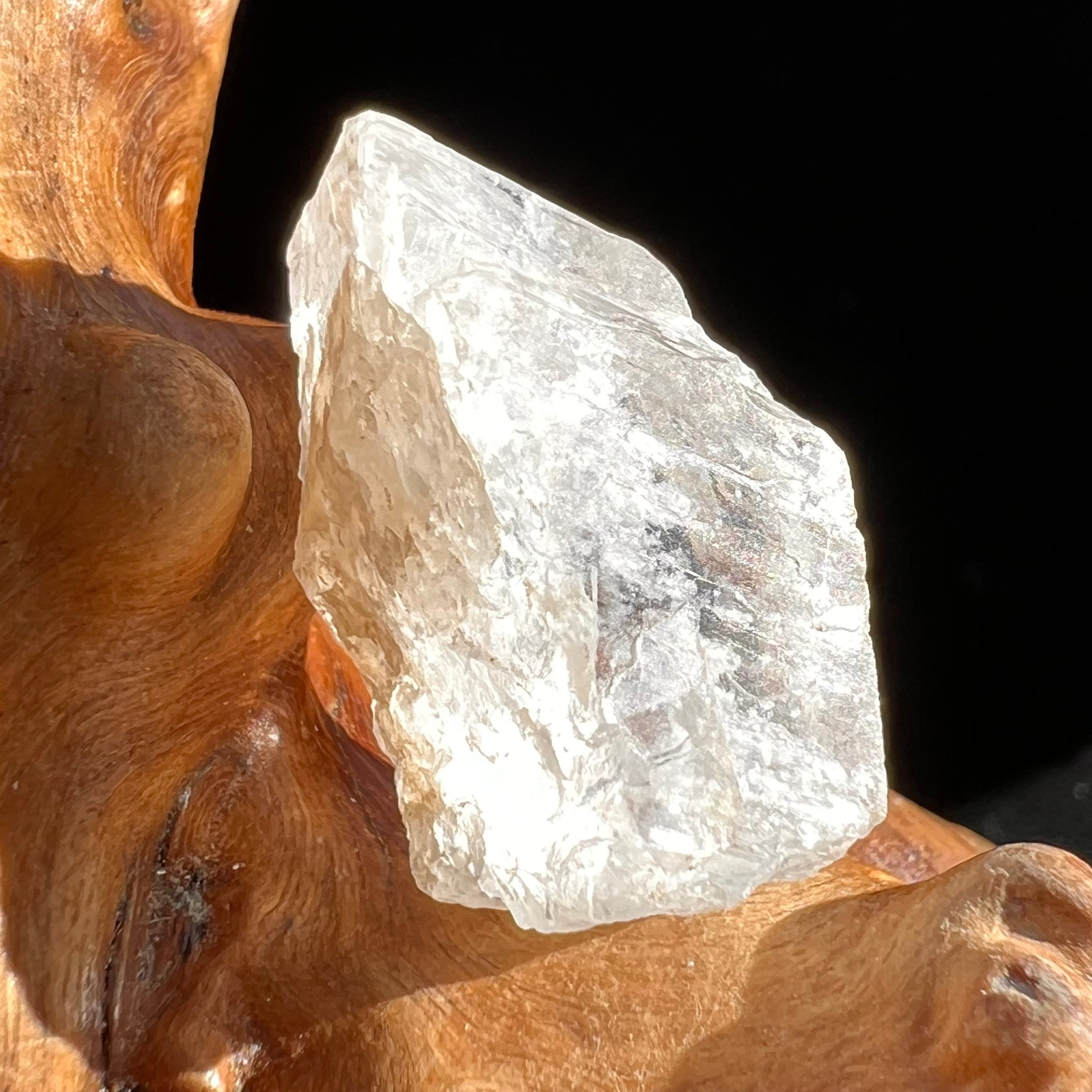 Petalite Crystal "Stone of the Angels" #13-Moldavite Life