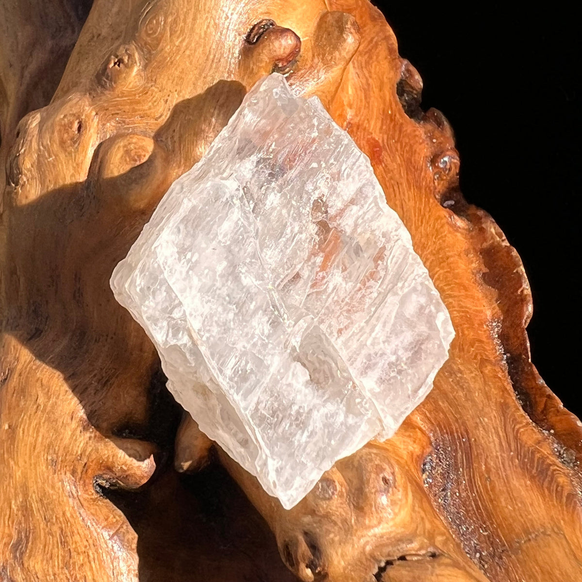 Petalite Crystal "Stone of the Angels" #14-Moldavite Life