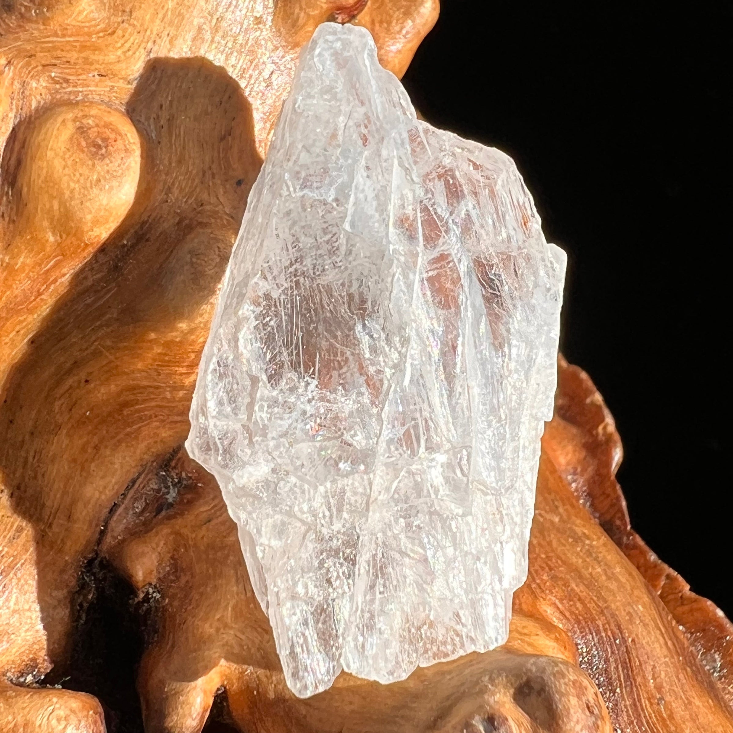 Petalite Crystal "Stone of the Angels" #15-Moldavite Life