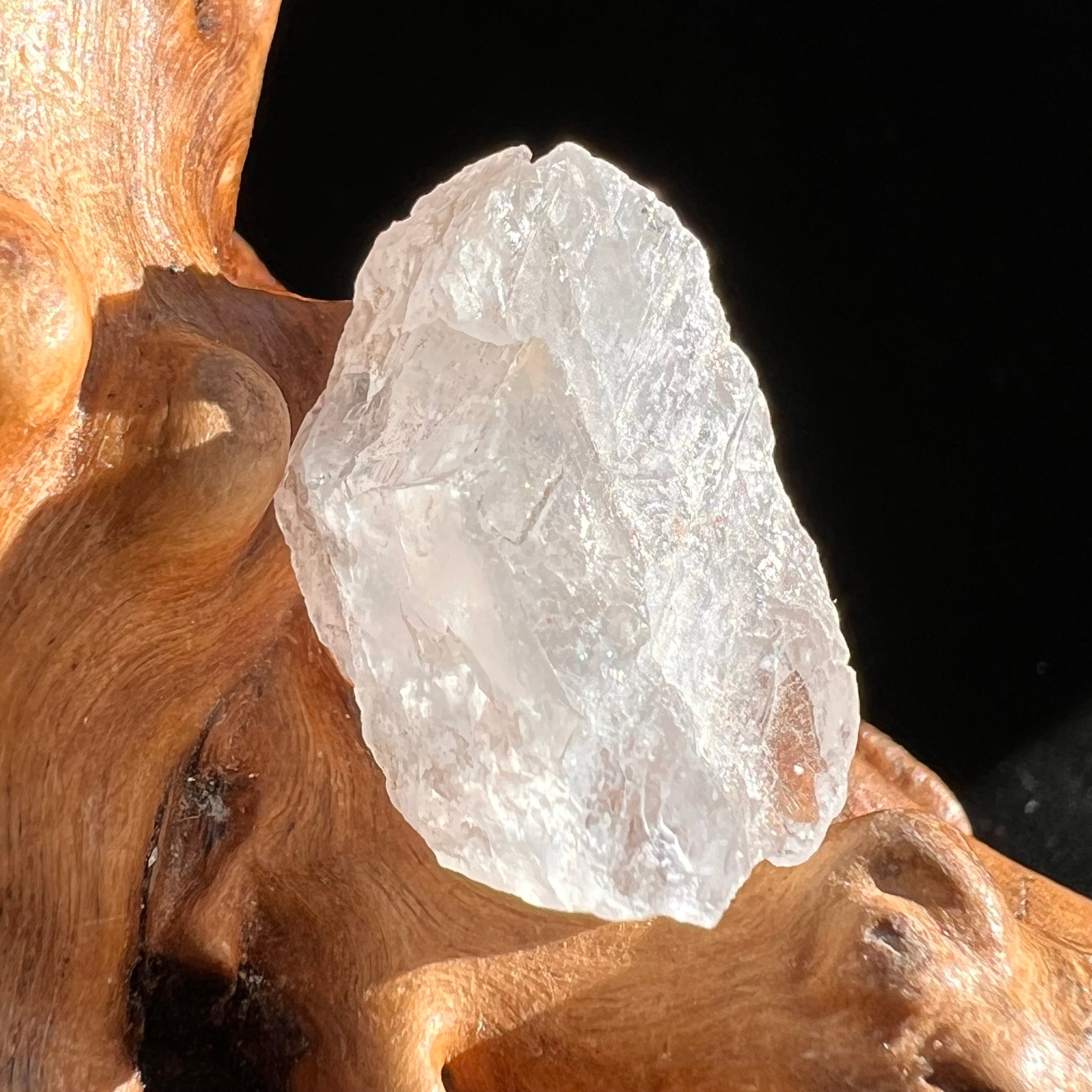 Petalite Crystal "Stone of the Angels" #18-Moldavite Life