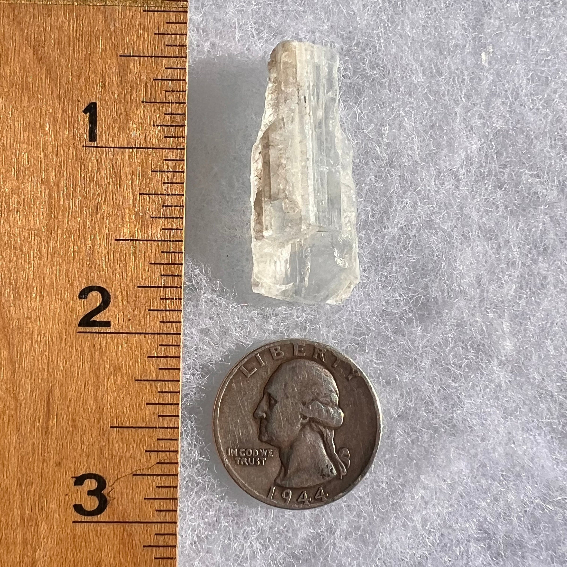 Petalite Crystal "Stone of the Angels" #20-Moldavite Life