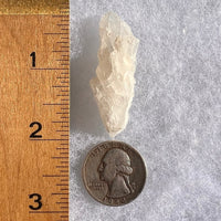 Petalite Crystal "Stone of the Angels" #21-Moldavite Life