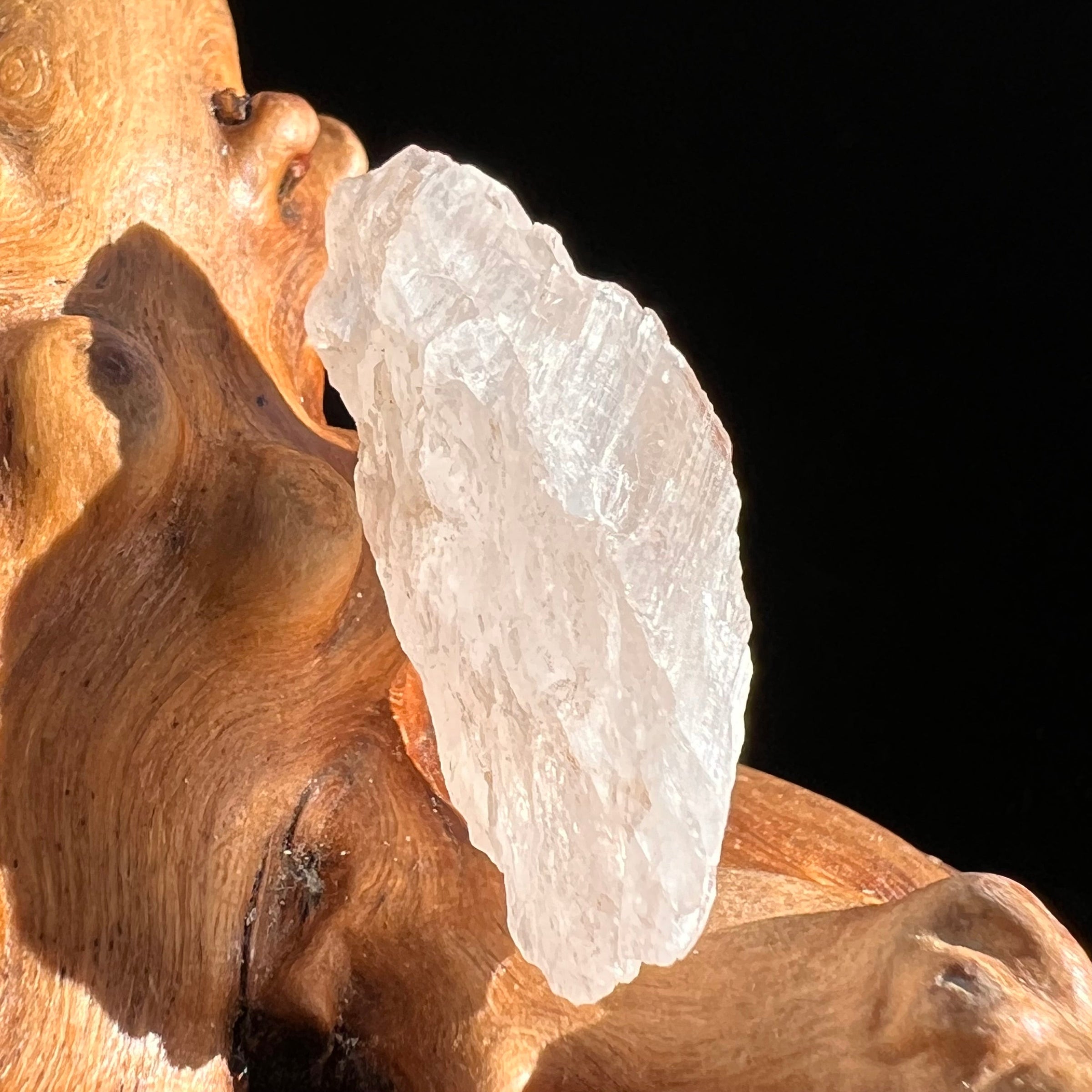 Petalite Crystal "Stone of the Angels" #26-Moldavite Life